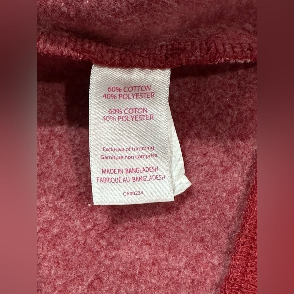 🌟NWOT🌟 Canada Girls Full Zip-Up Hoodie - Size 10-12 - Picture 8 of 9